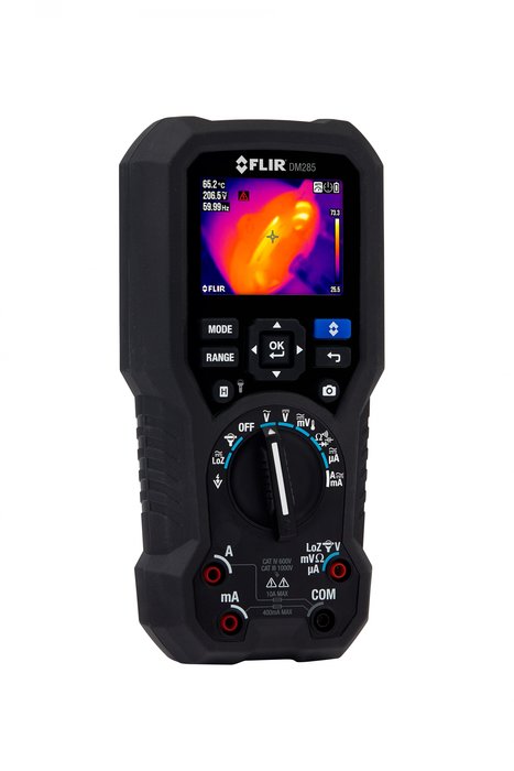 FLIR introduceert de FLIR DM285 industriële multimeter met warmtebeeldcamera